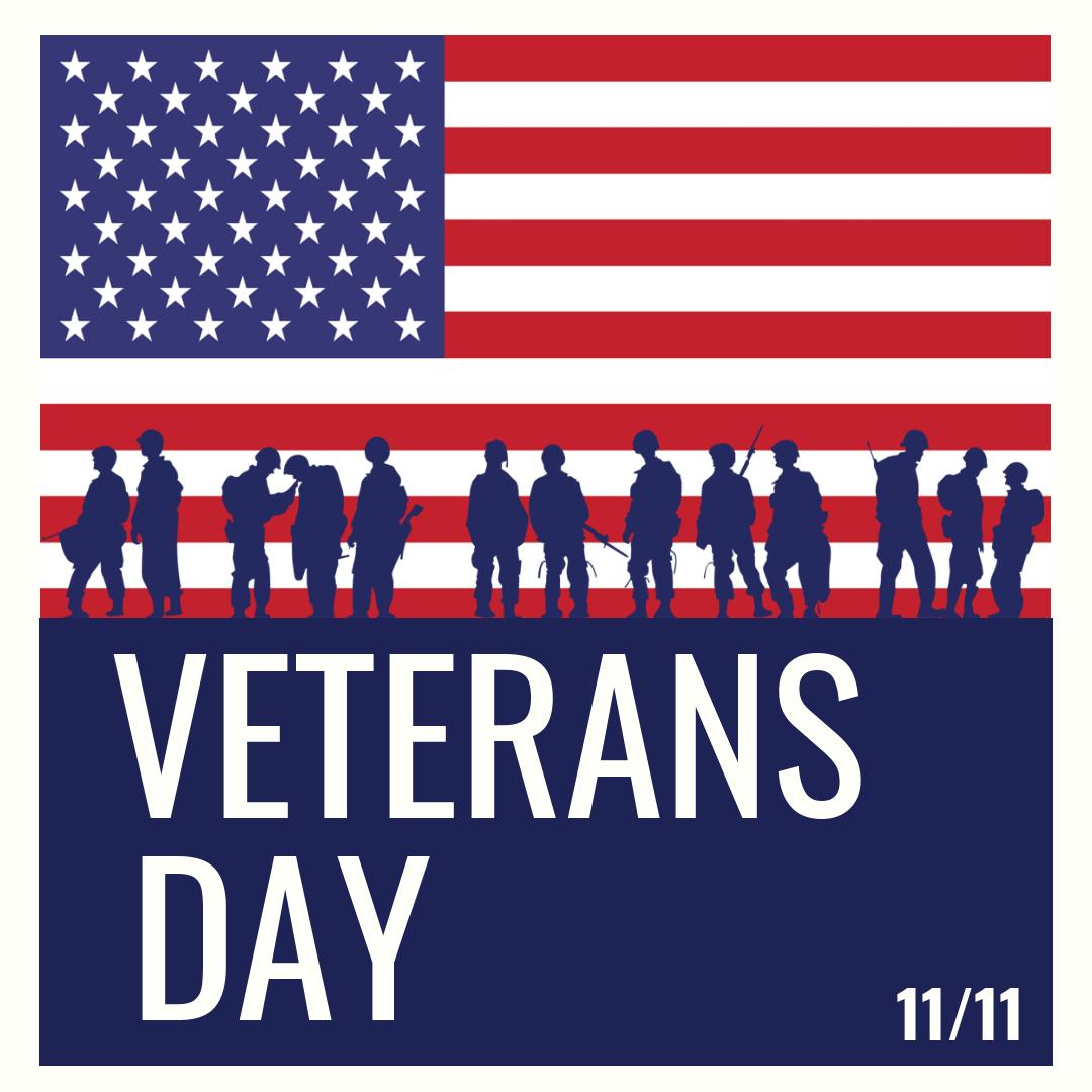 Veterans Day 2024 Calendar Honoring U.S. Military Service Members